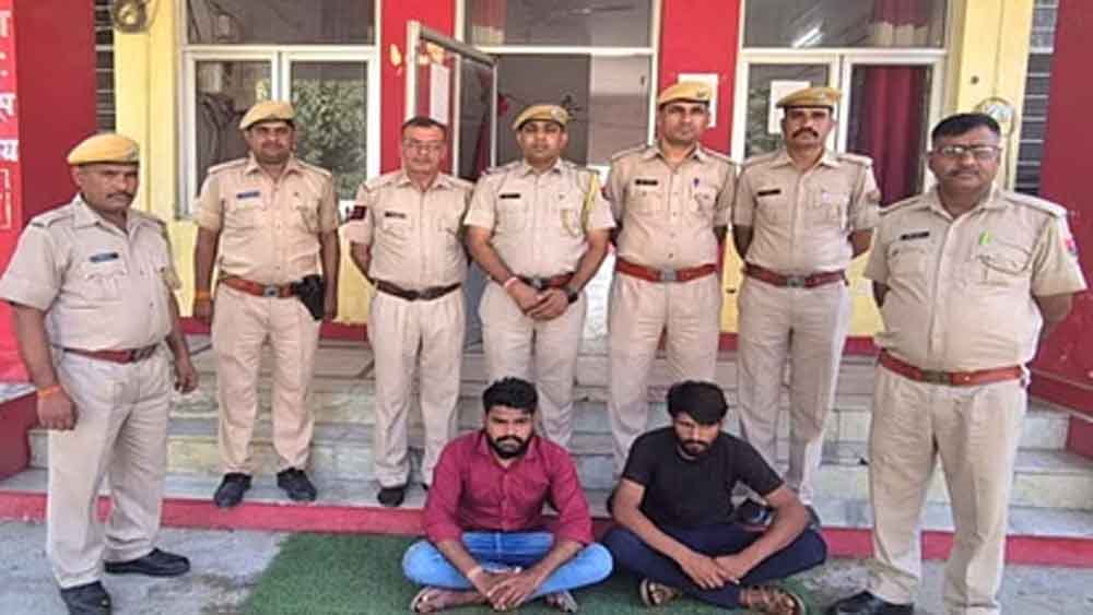 तस्करों पर पुलिस की बड़ी कार्रवाई, राजस्थान-केकड़ी में 1020 किलो अवैध डोडा पोस्त के साथ दो आरोपी गिरफ्तार