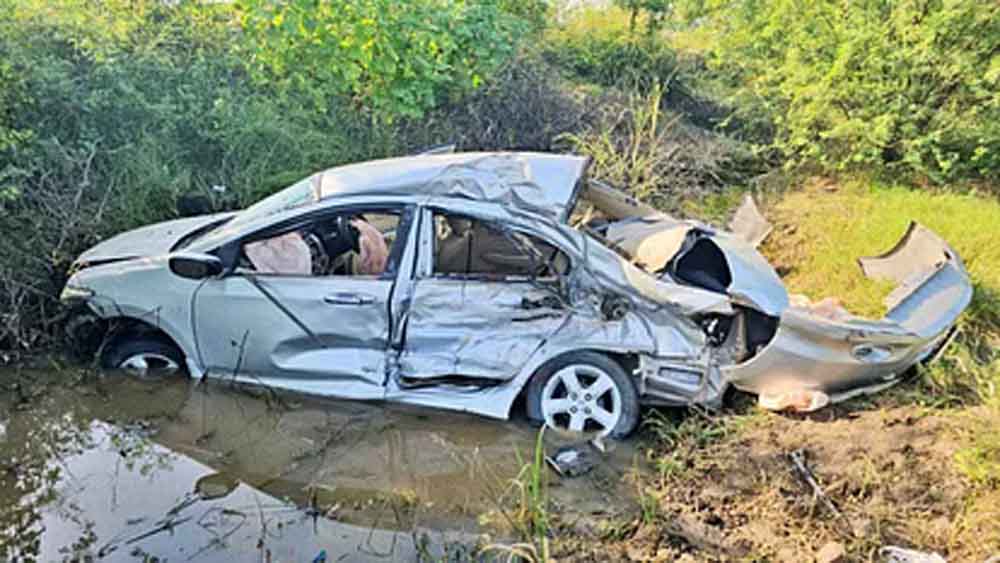 दो युवकों की मौत और दो घायल, राजस्थान-केकड़ी में कार और ट्रक की भिड़ंत