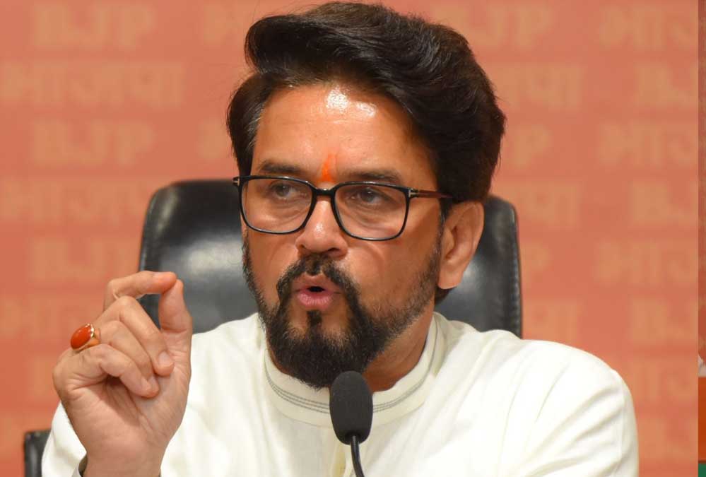 राहुल का क़बूलनामा, नहीं लड़ रहे लोकतंत्र के लिए: अनुराग सिंह ठाकुर