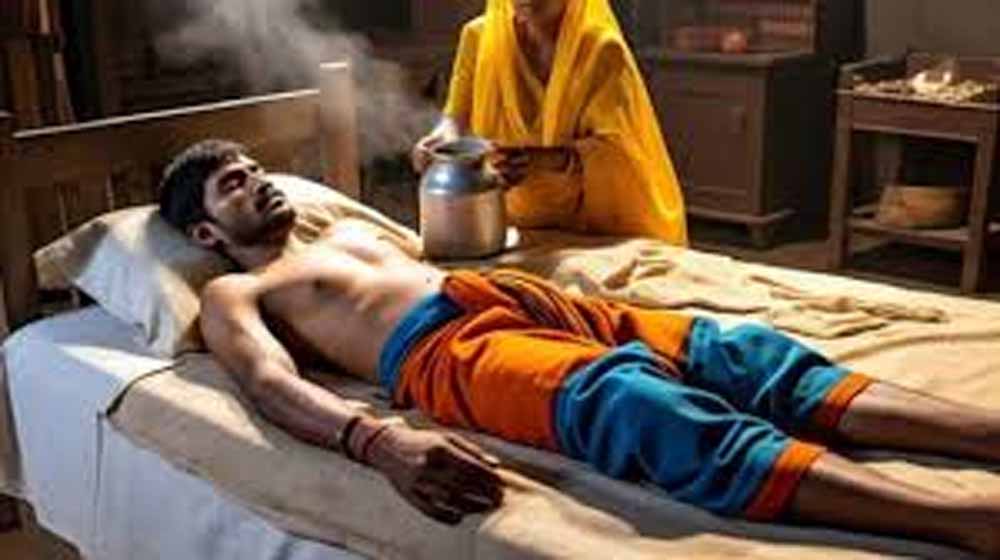 गहरी नींद में सो रहे पति पर पत्नी का खौफनाक हमला, खौलते पानी के बाद हथौड़े से प्रहार