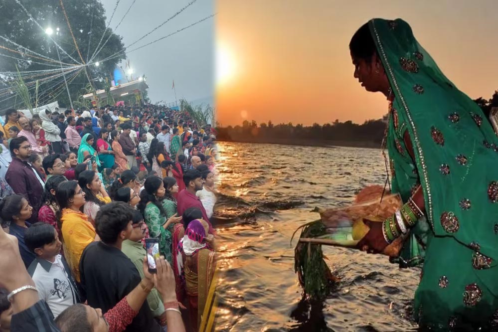 सूर्य को अर्घ्य अर्पित कर छठ महापर्व संपन्न, देश के विभिन्न शहरों में दिखी श्रद्धा और उत्साह की छटा