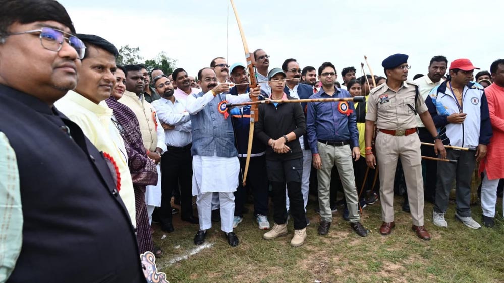 युवा प्रतिभाओं को मंच: उप मुख्यमंत्री अरुण साव ने दी बस्तर ओलंपिक को नई ऊर्जा के साथ शुरुआत