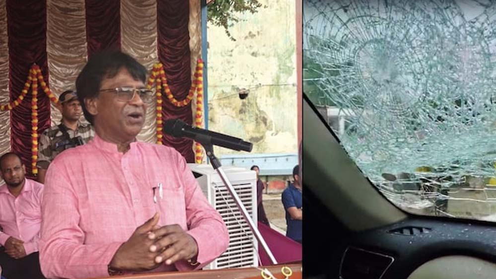 भाजपा सांसद मुर्मू पर बंगाल में हमला, पत्थर लगने से हुए लहूलुहान—हमलावर कौन?