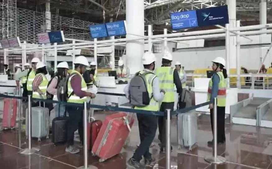 नोएडा इंटरनेशनल एयरपोर्ट का बड़ा कदम: कर्मचारियों ने यात्री बनकर किया टेस्ट, ट्रायल रहा सफल