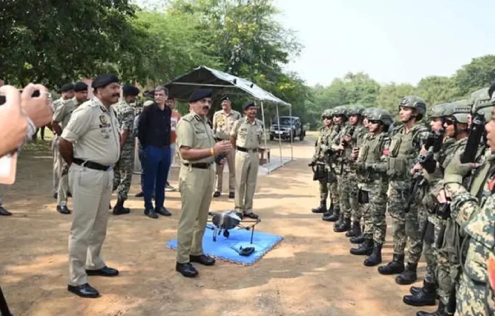ड्रोन युद्ध की ट्रेनिंग शुरू, ग्वालियर डबरा में महिला जवानों को मिल रही खास शिक्षा