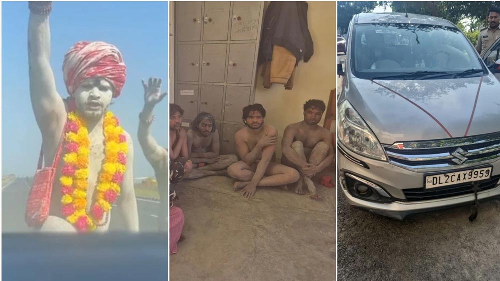हाईवे पर नागा साधु के भेष में कार सवारों को लूटने वाले बदमाश शाजापुर, देवास और उज्जैन से गिरफ्तार