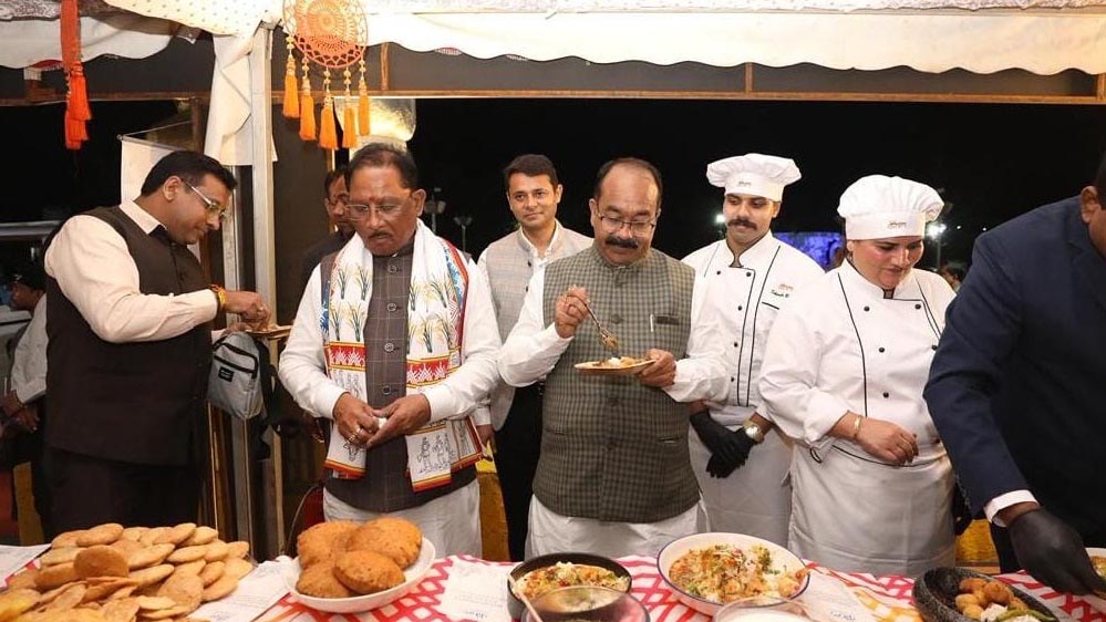 एकता नगर में मची धूम, छत्तीसगढ़ के पर्यटन और सांस्कृतिक स्टॉल का CM साय ने किया निरीक्षण