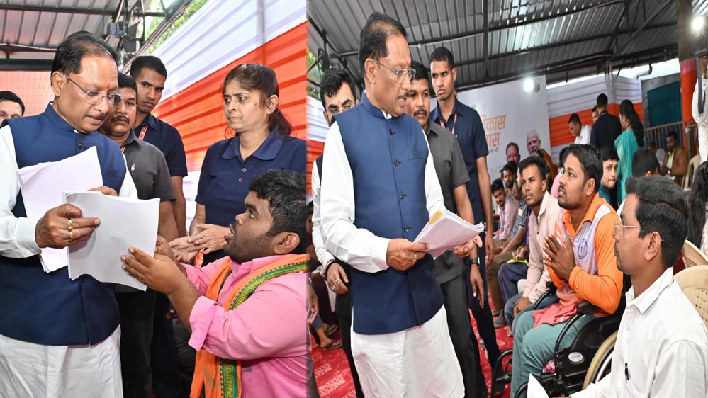 जनसुनवाई में सक्रिय मुख्यमंत्री: रायपुर में विष्णु देव साय ने मौके पर किए समाधान