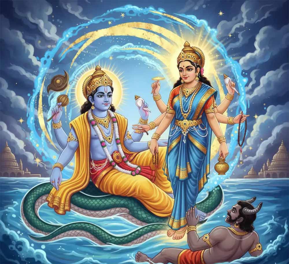 एकादशी देवी की उत्पत्ति की कहानी: भगवान विष्णु के शरीर से कैसे हुआ अवतरण