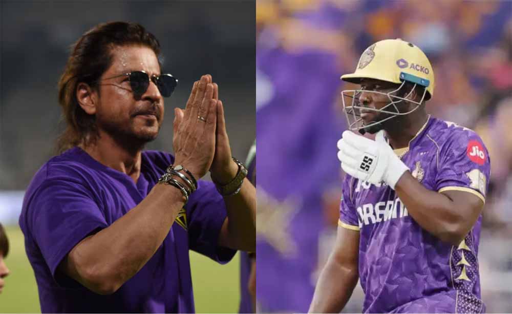 रसेल ने IPL को कहा अलविदा, शाहरुख खान ने जताया प्यार– ‘हमेशा हमारी फैमिली का हिस्सा रहोगे’