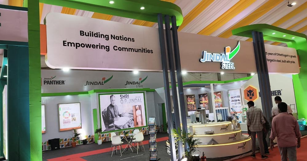 राज्य उत्सव में जिंदल स्टील का भव्य प्रदर्शन, मिली लोगों की बड़ी प्रतिक्रिया