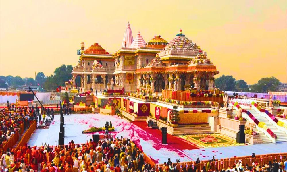 अयोध्या में 24 नवंबर को श्रीराम मंदिर ध्वजारोहण, भक्तों की भारी भीड़ और होटल्स हाउसफुल