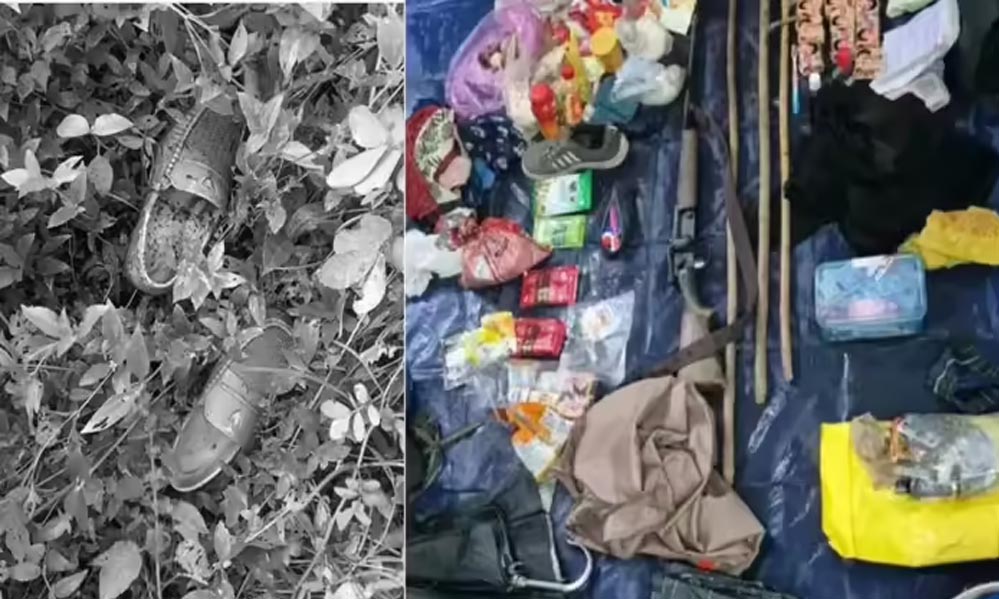 बालाघाट जंगल: नक्सली हथियार और खून से सने जूते मिले, सुरक्षा बलों की जांच जारी