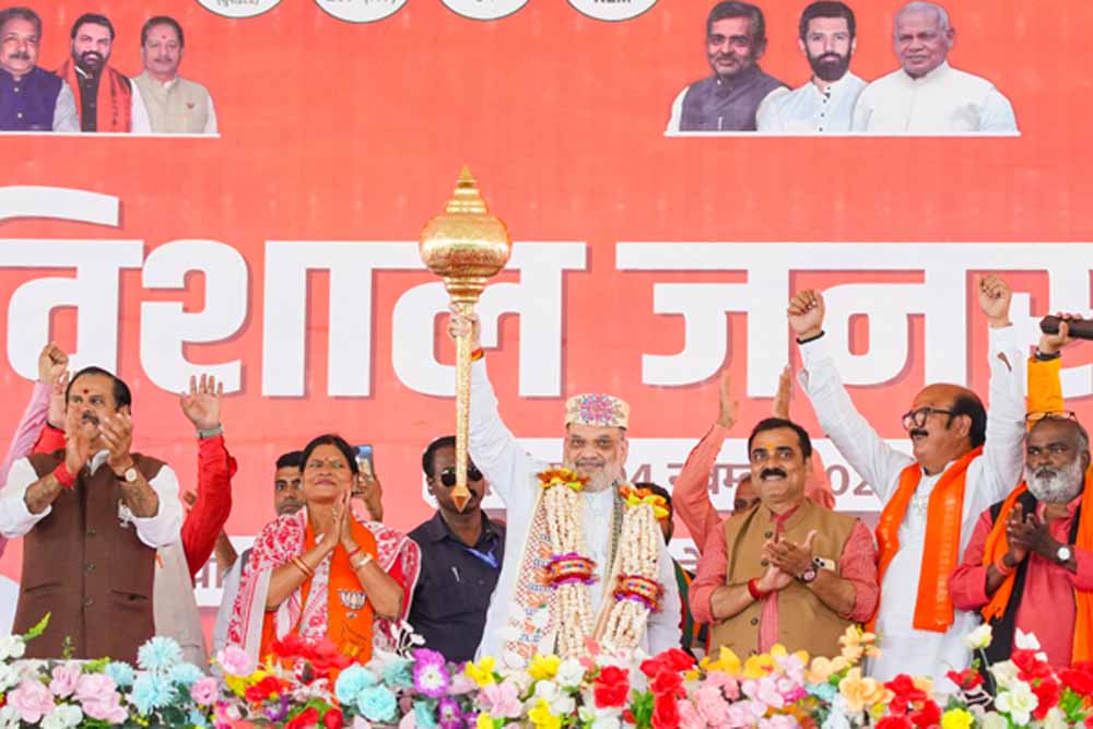 अब अपराधी नहीं, विकास की राजनीति चलेगी: शहाबुद्दीन पर अमित शाह का तंज