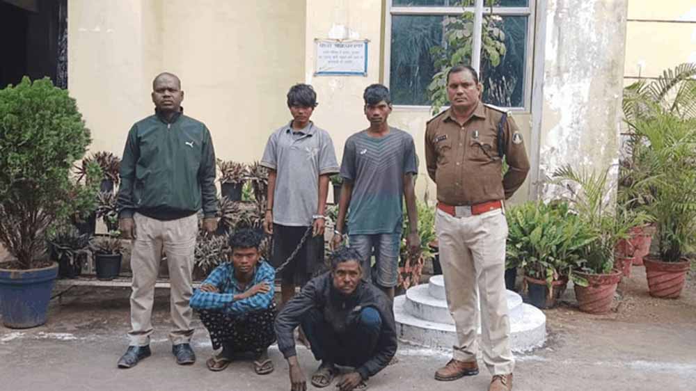 जंगली सुअर के शिकार के चक्कर में खुद बने शिकार,  शवों झाड़ियों में छिपाया