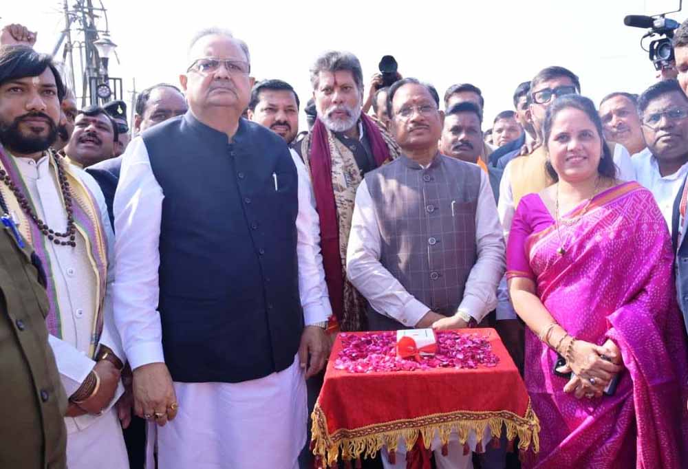अटल बिहारी वाजपेयी की जयंती पर मुख्यमंत्री द्वारा 187 करोड़ रुपये के 23 विकास कार्यों का लोकार्पण एवं भूमिपूजन