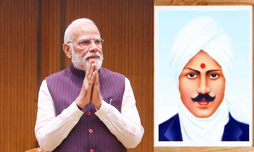प्रधानमंत्री ने महाकवि सुब्रमण्यम भारती की जयंती पर उन्हें श्रद्धांजलि अर्पित की