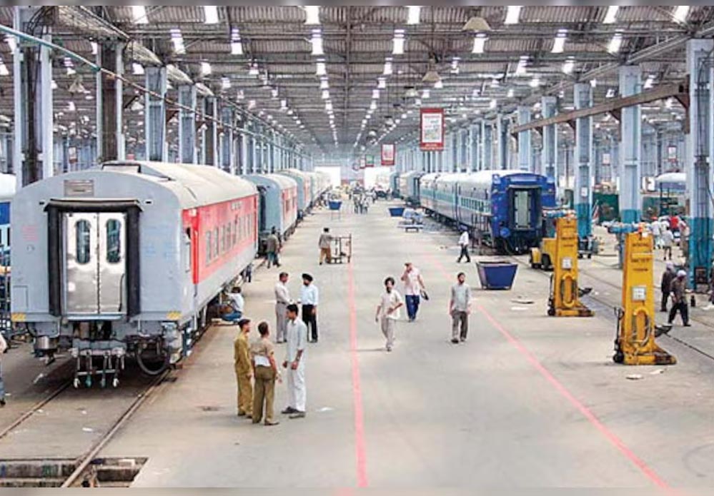 हाई-टेक एलएचबी कोचों के उत्पादन में 18% का इजाफा, भारतीय रेलवे की बड़ी सफलता
