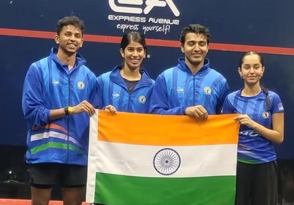 भारत का ऐतिहासिक विजय, हॉन्ग कॉन्ग को हराकर पहली बार स्क्वॉश वर्ल्ड कप जीतने में सफलता, अनाहत सिंह की अहम भूमिका