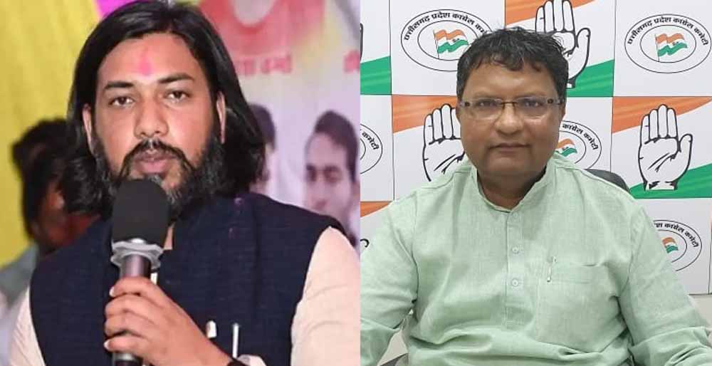 मंत्री खुशवंत बोले – कांग्रेस घोटालों से जीती है चुनाव, शैलेश त्रिवेदी का पलट वार – पूरा देश जान रहा वोट चोर कौन