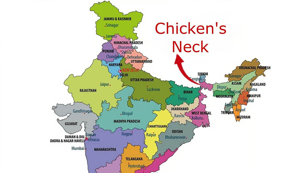 150KM चौड़े चिकन नेक पर चिंता खत्म? रंगपुर डिविजन की स्थापना से मिल सकती है राहत