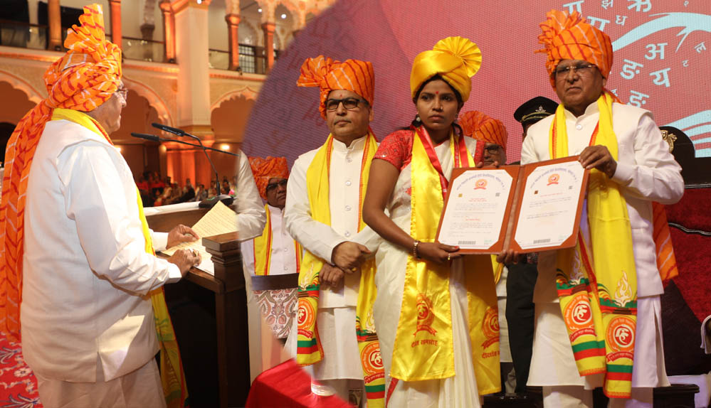 राज्यपाल पटेल: सत्य और धर्म पालन ही हैं व्यक्ति की वास्तविक पूँजी, अटलजी हिन्दी के गौरव प्रतीक