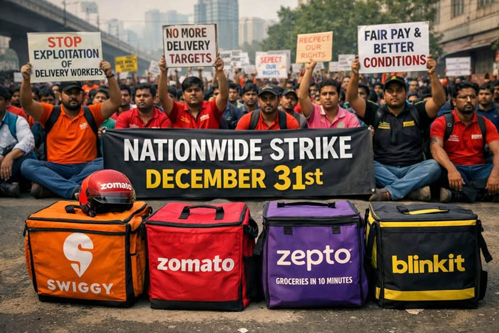 31 दिसंबर की हड़ताल से स्विगी-जोमैटो जैसी कंपनियों को कितना नुकसान हो सकता है? जानिए पूरी जानकारी