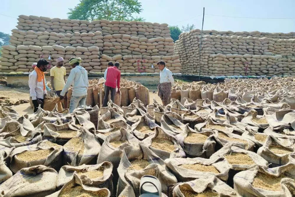 कांकेर के किसानों ने अब तक बेचे 2 लाख 21 हजार मेट्रिक टन से अधिक धान