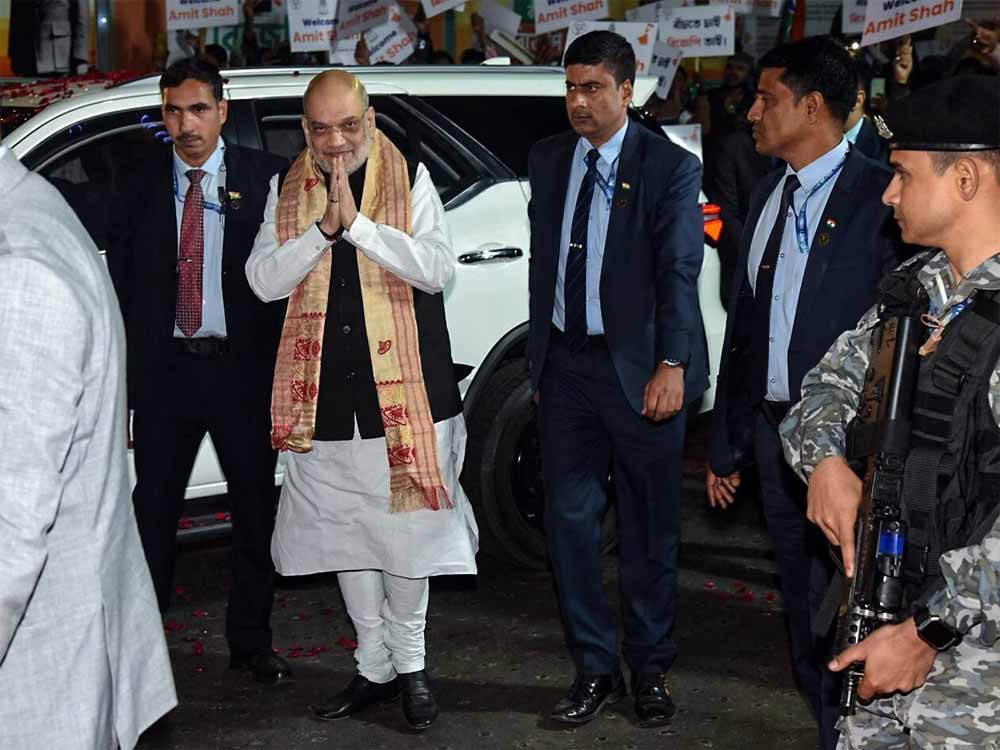 सीमा सुरक्षा के मुद्दे पर गरजे अमित शाह, ममता के गढ़ से फूंका चुनावी बिगुल