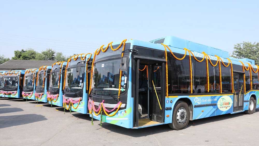 एमपी में 100 ई-बसों की शुरुआत, नासिक से दिल्ली तक का सफर होगा अब प्रदूषण मुक्त