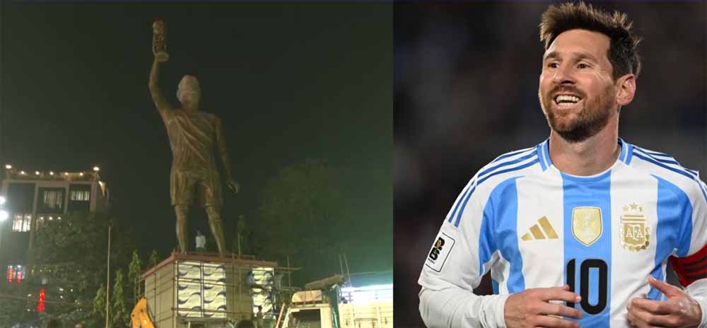 मेसी की ‘10 मिनट एंट्री’ पर भारी हंगामा: सॉल्ट लेक स्टेडियम में नाराज दर्शकों ने की जमकर तोड़फोड़