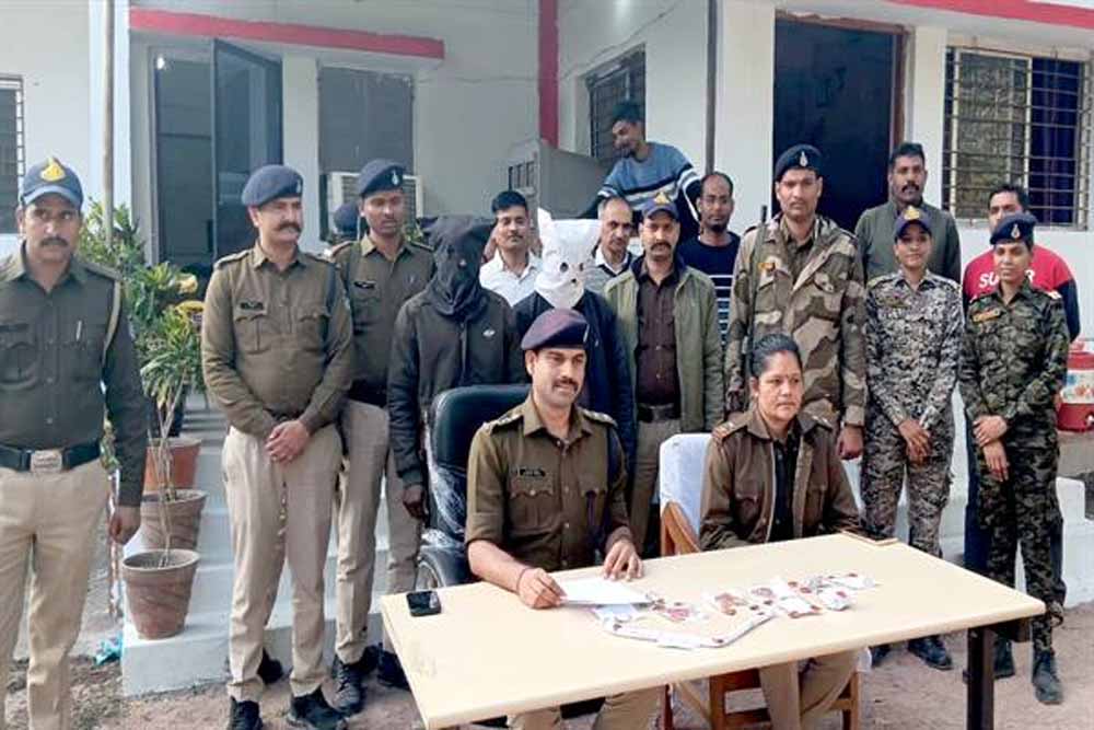 मध्यप्रदेश पुलिस ने विगत एक सप्ताह में लूट व चोरी की बड़ी वारदातों का किया खुलासा
