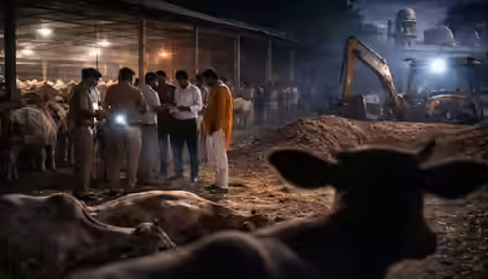 स्लॉटर हाउस में हुआ खुलासा: स्वस्थ भैंसों का कत्ल, बछड़े और पाड़ों के अवशेष मिले