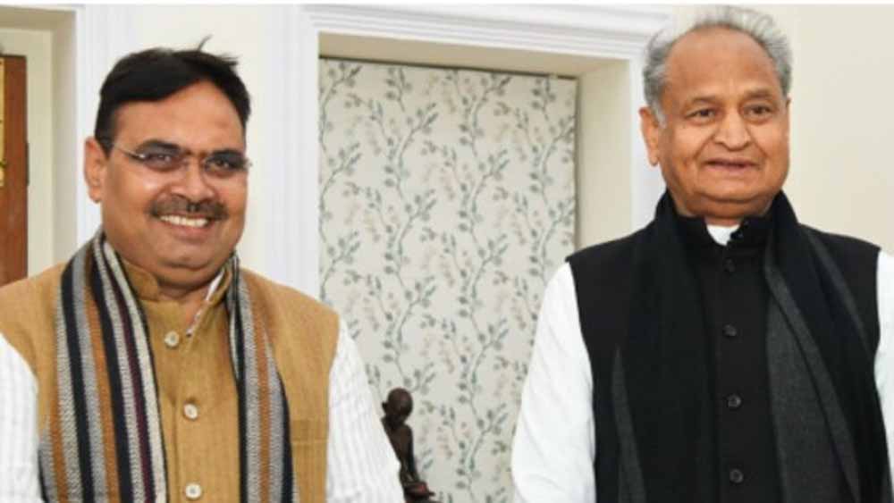 राजस्थान में बाहरी पुलिस की कार्रवाई पर सियासत गरमाई, गहलोत–जूली का भजनलाल सरकार पर हमला