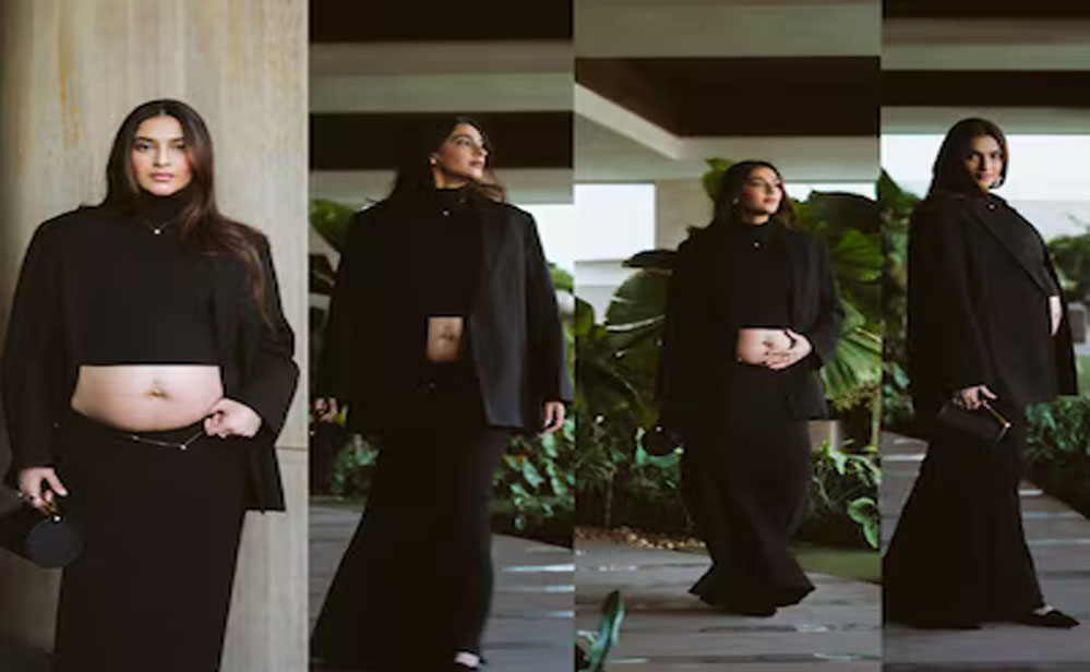 माँ बनने की खुशी: सोनम कपूर ने लेटेस्ट फोटोशूट में दिखाया रॉयल स्टाइल