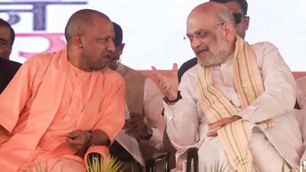अमित शाह का यूपी दिवस पर बयान: ‘BJP की डबल इंजन सरकार का चमत्कार’