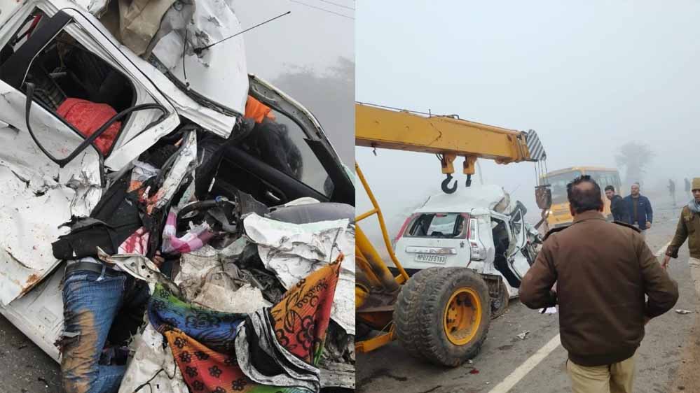 ग्वालियर सड़क हादसा: ट्रक और कार की भिड़ंत में 4 की मौत, हादसे ने मचाई सनसनी