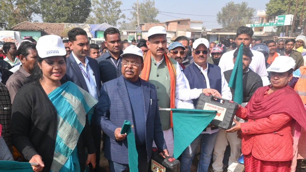 रायपुर: संस्थागत स्वच्छता को बढ़ावा देने के लिए राज्य सरकार का नया कदम, ‘जोश’ का शुभारंभ  मंत्री नेताम ने किया