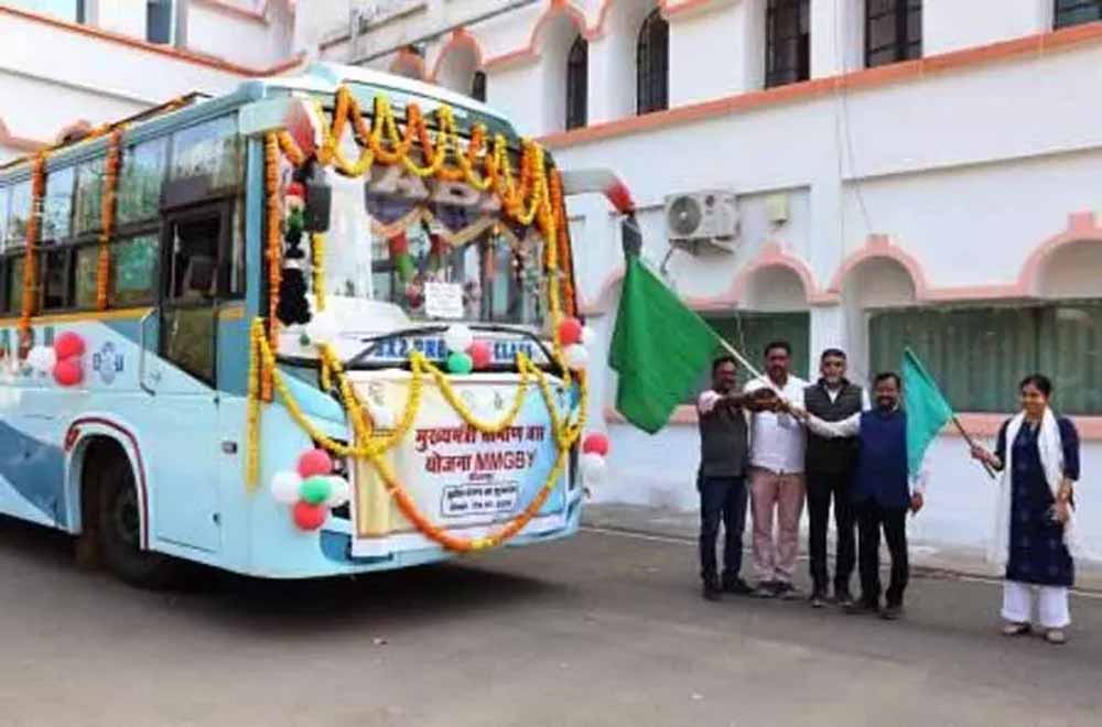 सीएम साय वर्चुअल हुए शामिल, मुख्यमंत्री ग्रामीण बस सेवा के तृतीय चरण का शुभारंभ