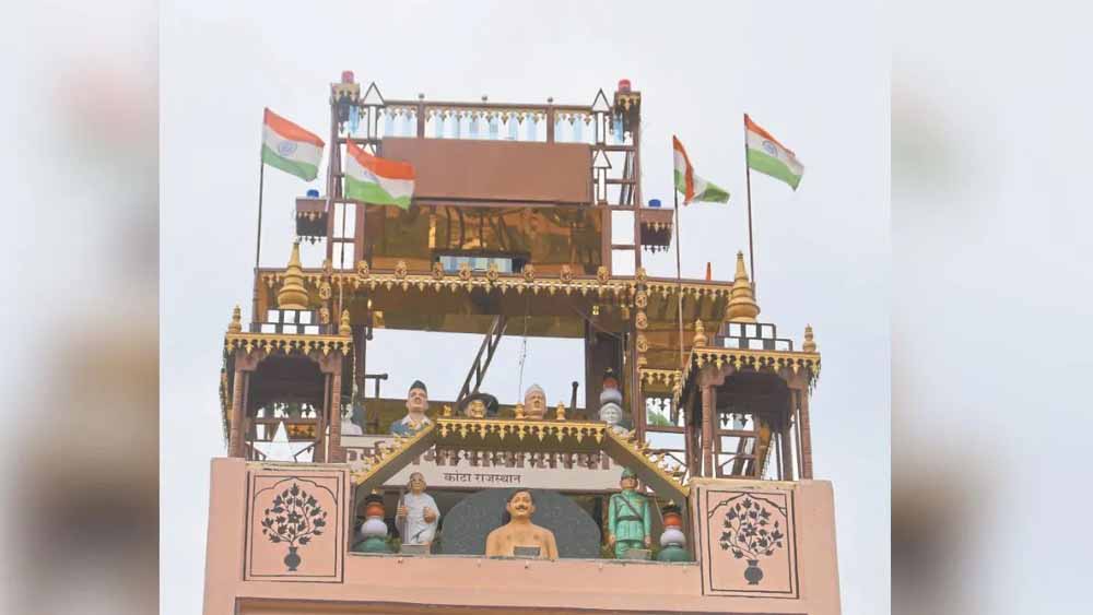 कोटा में आज होगा उद्घाटन, मंदिर में मोदी, CM गहलोत और अमिताभ समेत 50 हस्तियों की हैं मूर्तियां