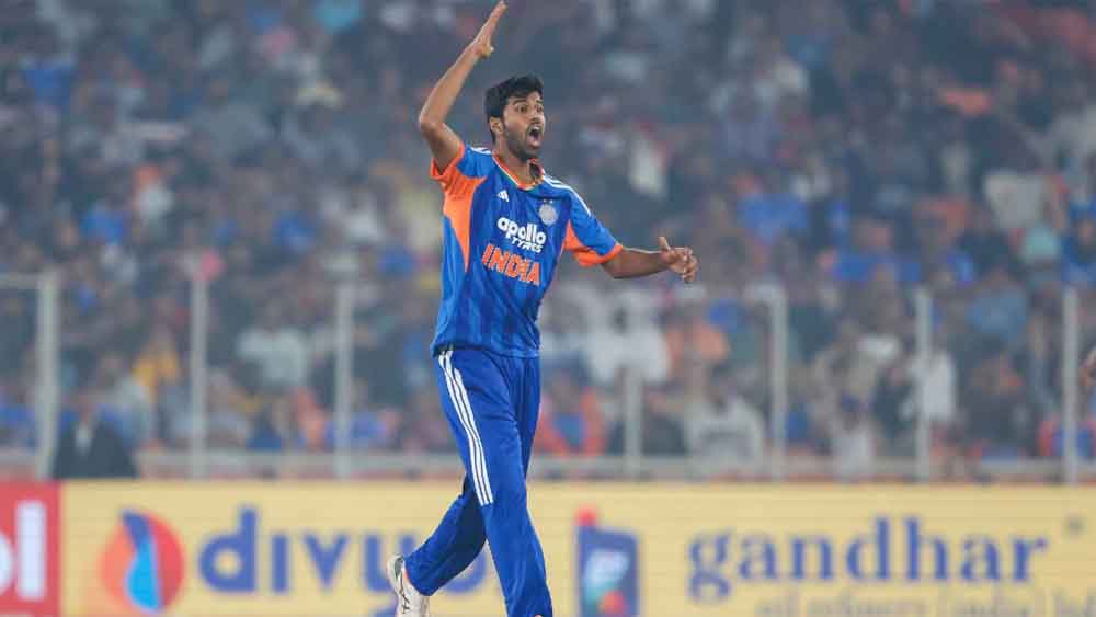 भारत को बड़ा नुकसान: न्यूजीलैंड के खिलाफ टी20 सीरीज नहीं खेल पाएंगे वॉशिंगटन सुंदर