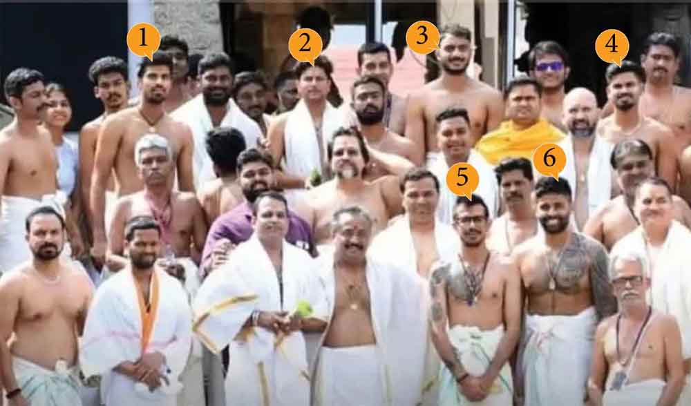 मैदान से पहले मंदिर: पद्मनाभस्वामी के दर पर झुके भारतीय खिलाड़ी, सूर्यकुमार ने की पूजा