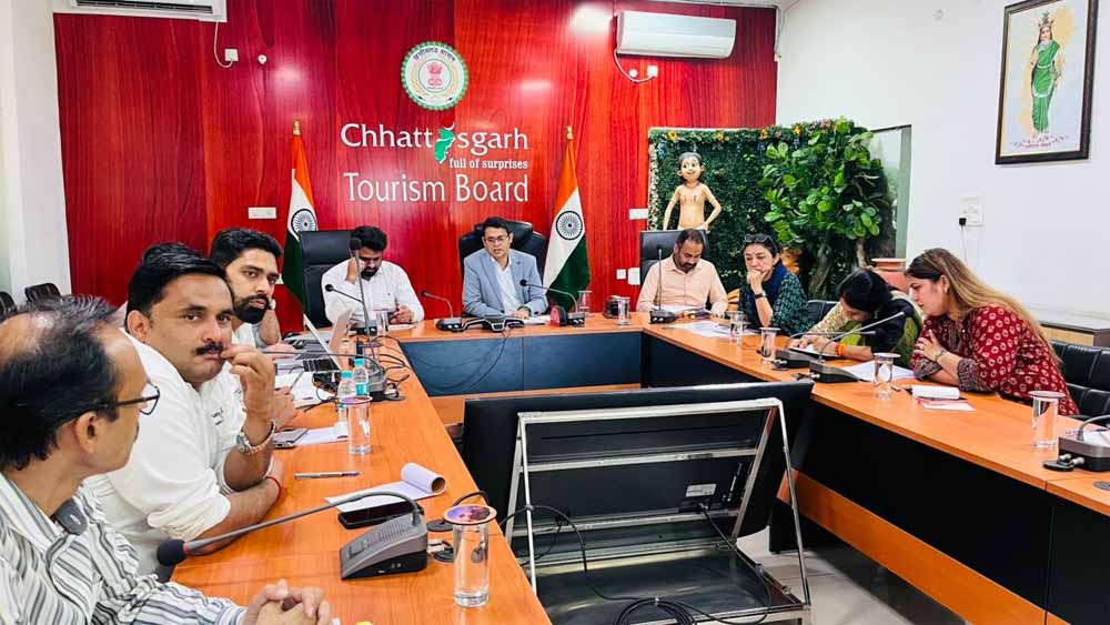 डिजिटल मंच पर अहम निर्णय: छत्तीसगढ़ टूरिज्म बोर्ड की ऑनलाइन बैठक सम्पन्न