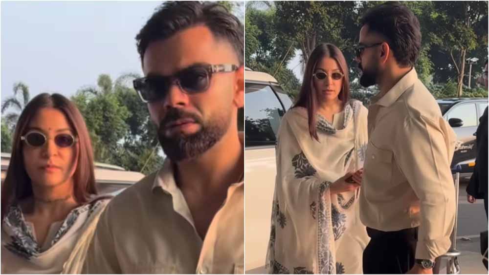 टी20 वर्ल्ड कप में पाकिस्तान पर शानदार जीत के बाद मुंबई लौटे विराट-अनुष्का