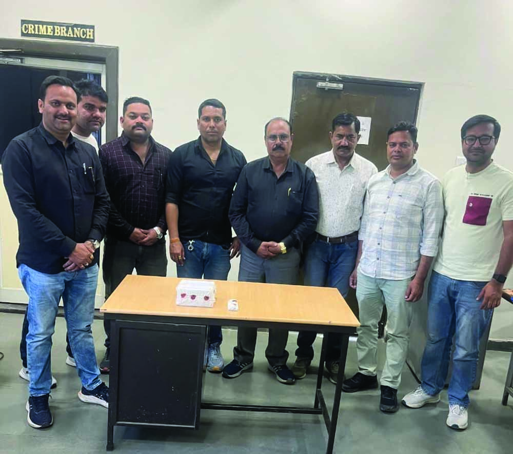 मादक पदार्थ चरस के साथ तस्कर गिरफ्तार, सवा 2 लाख का माल बरामद