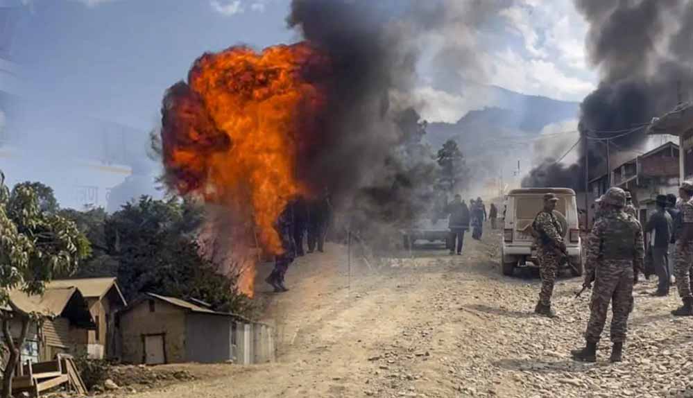 उखरूल, मणिपुर में हिंसा के बाद प्रशासन ने लगाया कर्फ्यू, इंटरनेट 5 दिन तक रहेगा बंद