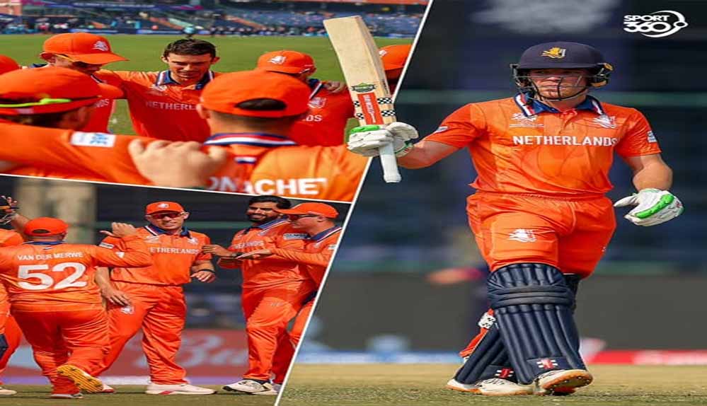 टी20 विश्व कप में नीदरलैंड की शानदार जीत, बास डे लीडे रहे मैच के हीरो