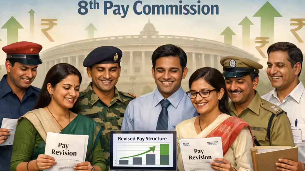 8वें वेतन आयोग के मामले में संसद में सरकार का अहम बयान, जानें कर्मचारियों को क्या मिलेगा