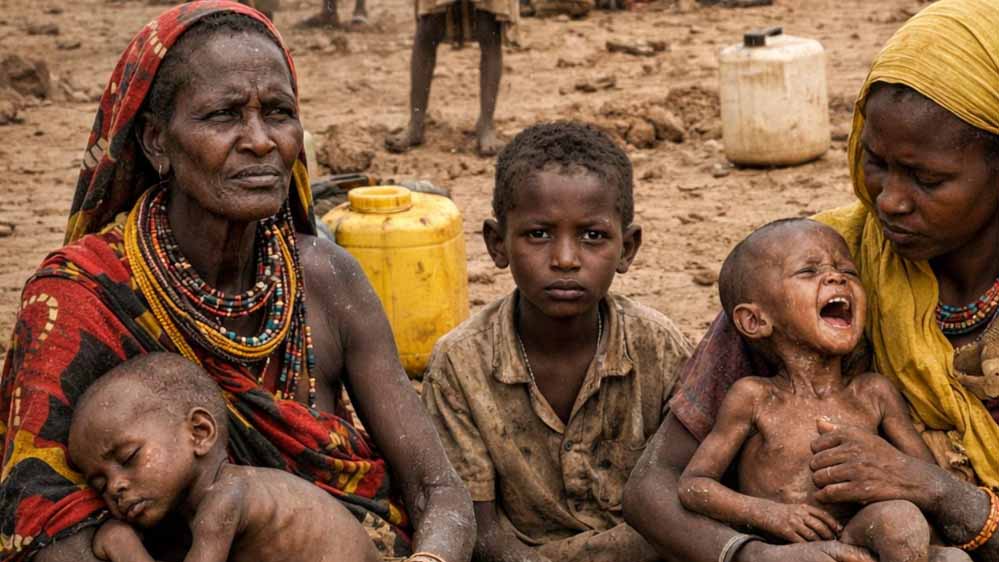 केन्या में जल संकट और सूखा, 20 लाख लोग भूख से जूझ रहे