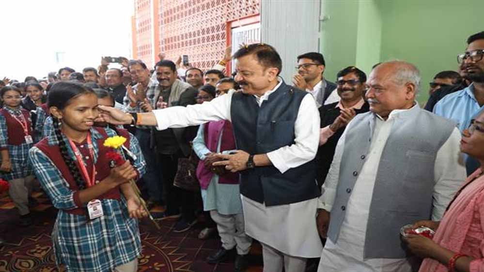 पं. दीनदयाल उपाध्याय उद्यान को प्रेरणादायी स्थान बताया स्कूल शिक्षा मंत्री ने